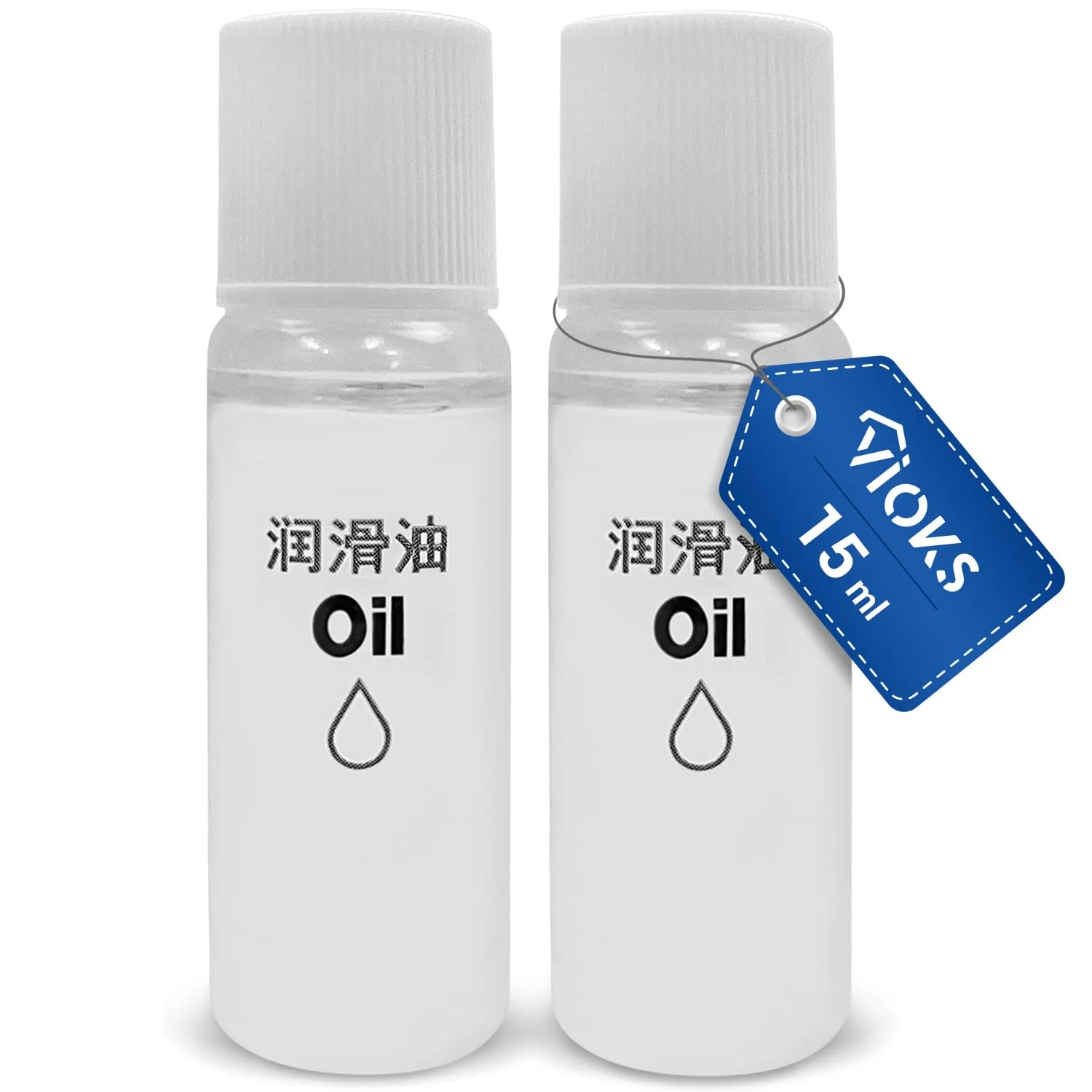 VIOKS 2 testine di rasatura olio 15 ml di ricambio per Panasonic WER203X7910 marrone 5281880 rasoio olio per tagliacapelli – coltello tagliacapelli